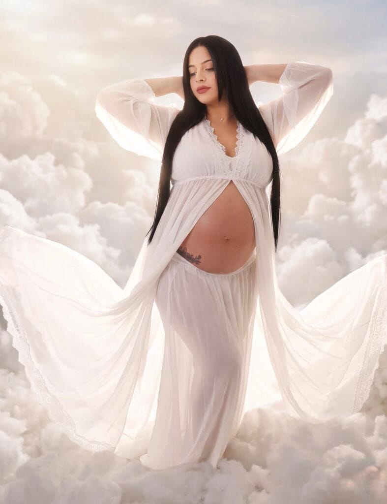 Maternity portrait by Sarlen Studios